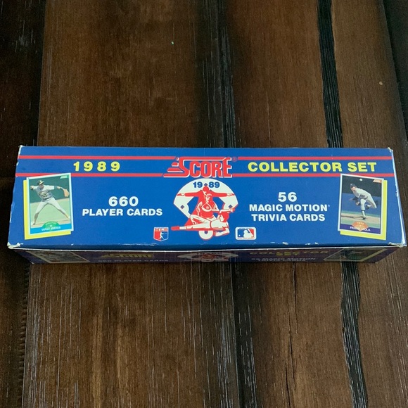 score Other - 1989 Score baseball card Collector Set